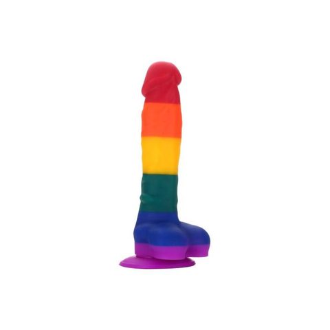 pene de silicona Liquida Color de la Bandera del Orgullo Gay