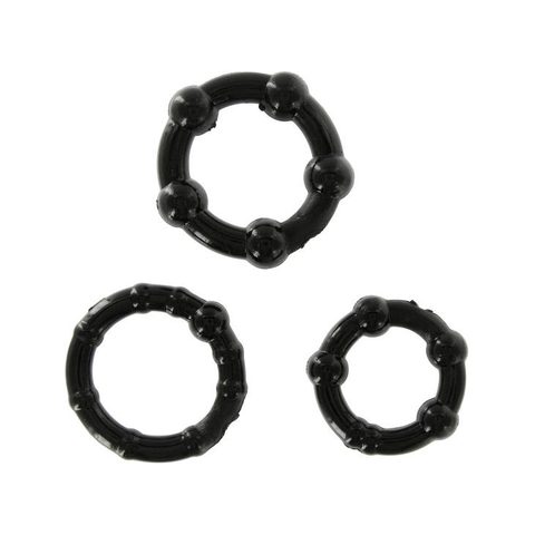 Juego Tres Anillos pene Negros